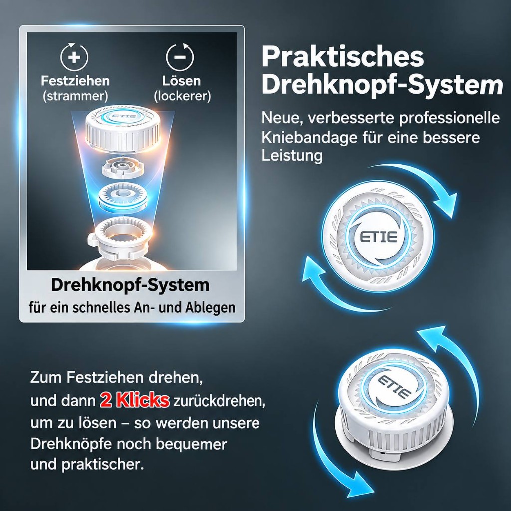 ReumasFree Gel Flex — Drehknopf-System